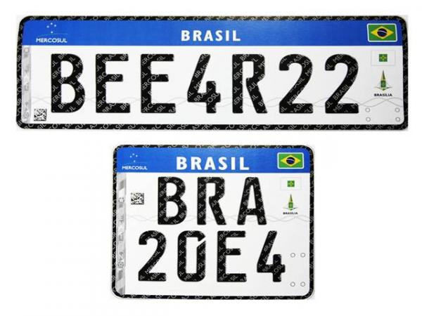 Piauí irá adotar placas padrão Mercosul a partir da próxima segunda