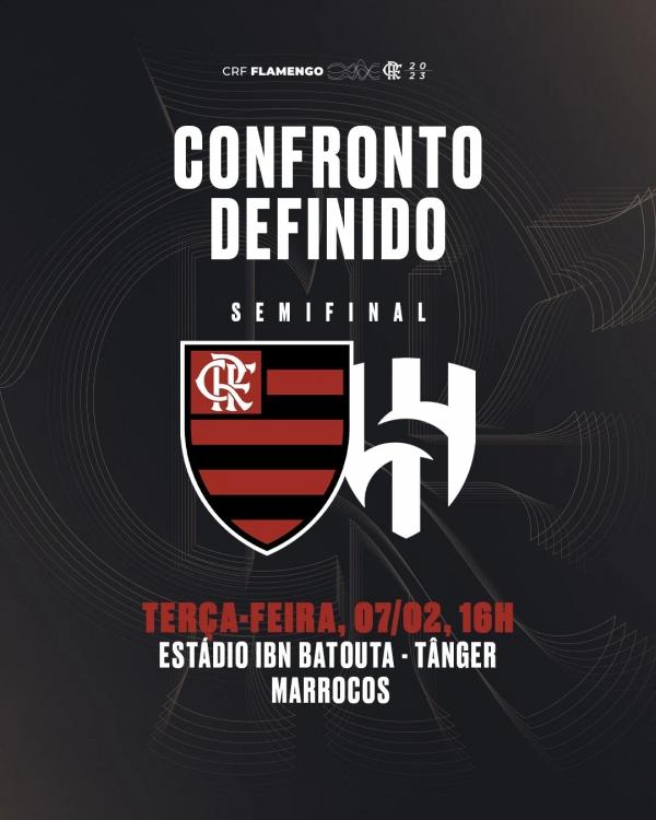 Confronto: Flamengo pega o Al Hilal na semifinal do Mundial de Clubes