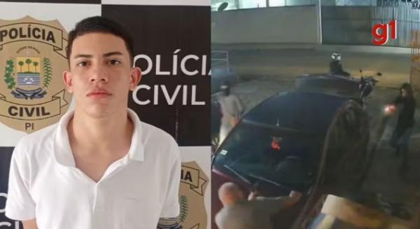 Motorista de carro usado em assalto que matou sargento da PM é apreendido em Teresina(Imagem:Reprodução)