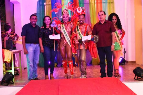 Eleitos Rei Momo e Rainha do Carnaval 2019 em Floriano