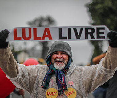 #LulaLivre é o assunto mais comentado do mundo