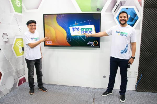 Seduc realizou primeira Live do Novo Pré-Enem Seduc e Pré-Saeb nesse sábado (5)