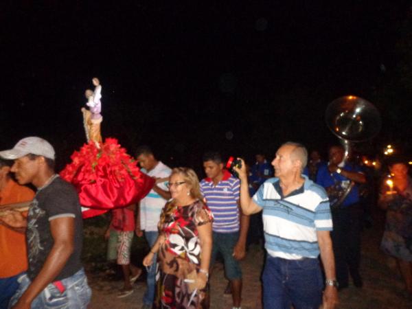 Prociss&atilde;o marca encerramento dos festejos de S&atilde;o Crist&oacute;v&atilde;o em Floriano.(Imagem:FlorianoNews)