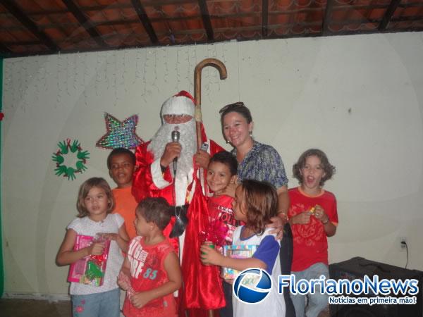 Escola Municipal Marcos Parente realizou Projeto Natal Criança Feliz.(Imagem:FlorianoNews)