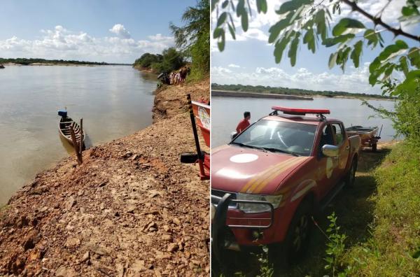  Menino morre afogado no rio Parna&iacute;ba em Murici dos Portelas, no Piau&iacute;.(Imagem:Corpo de Bombeiros )