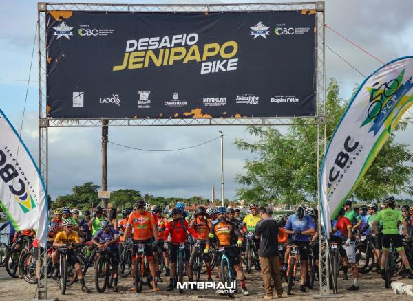 Atletas desbravaram as belas trilhas no Desafio Jenipapo Bike, abertura do Piauiense de MTB