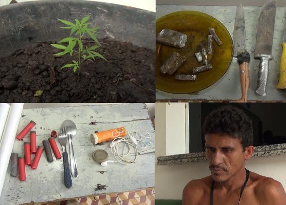 Operação pré-carnaval resulta em prisão e apreensão de drogas em Floriano