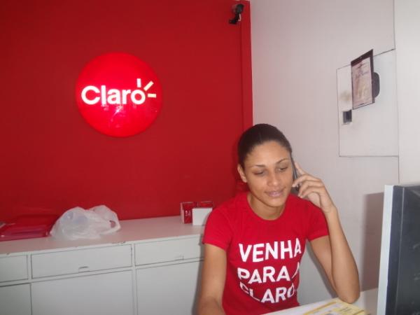 Operadora Claro j&aacute; atua h&aacute; 6 anos em Floriano.(Imagem:FlorianoNews)