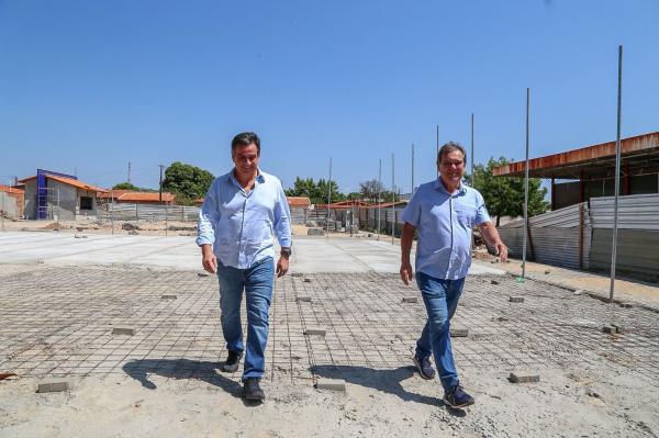Ciro Nogueira inaugura obra de pavimentação e visita novas construções no município de União(Imagem:Ascom)