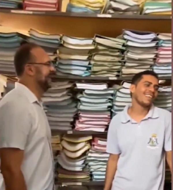 Joab Curvina, presidente da C&acirc;mara Municipal de Floriano(Imagem:Reprodu&ccedil;&atilde;o/Instagram)