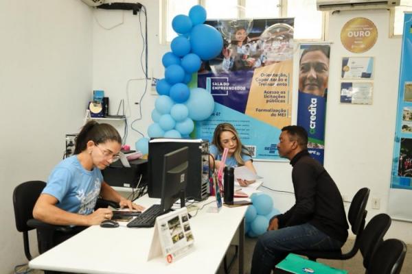 Semana do MEI leva servi&ccedil;os e capacita&ccedil;&atilde;o gratuita a microempreendedores de Floriano.(Imagem:Secom)