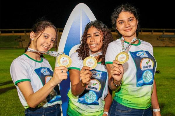 Estudantes piauienses conquistam mais de 600 medalhas em Olimpíada de Astronomia e Astronáutica