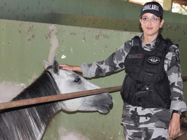 Primeira mulher a integrar pelotão de elite da PM no Piauí vai atuar na Copa