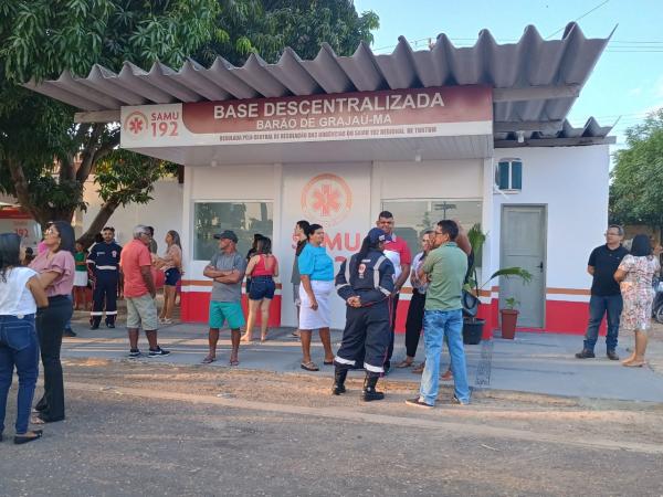Inaugurada base descentralizada do SAMU em Barão de Grajaú