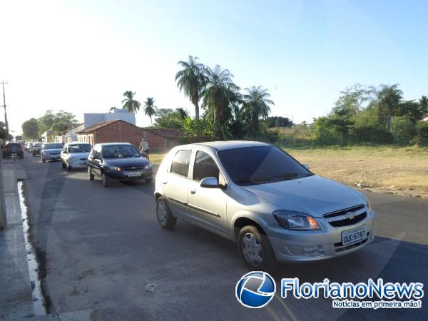 Carreata e prociss&atilde;o marcam encerramento dos festejos de S&atilde;o Crist&oacute;v&atilde;o em Floriano.(Imagem:FlorianoNews)