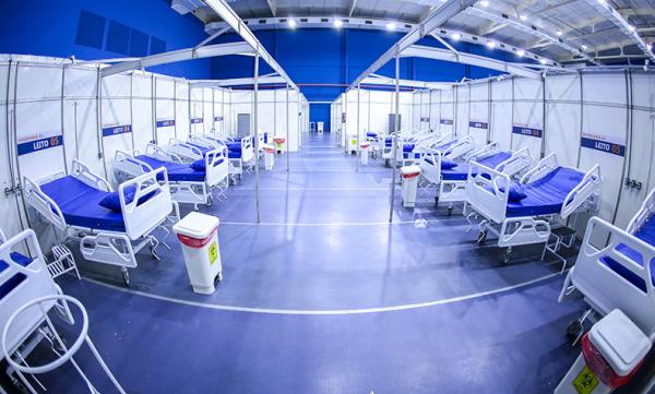 Preocupado com festas de fim de ano COE decide manter hospitais de campanha