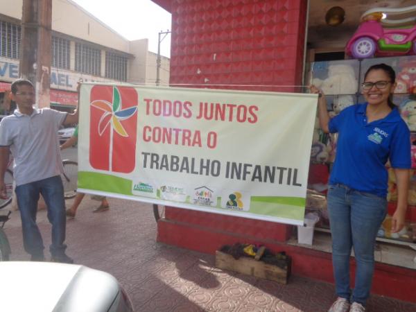 SEMDAS promove ações contra o trabalho infantil em Floriano