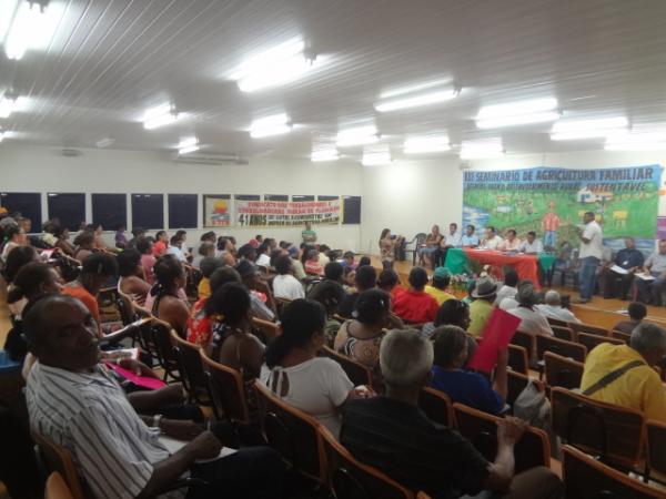 Realizado o III Semin&aacute;rio de Agricultura Familiar em Floriano.(Imagem:FlorianoNews)