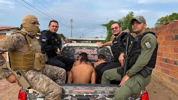Grupo suspeito de homicídios e de intimidar moradores é alvo de operação no PI(Imagem:Ascom/SPP-PI)