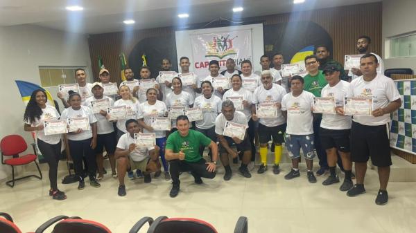 Curso de Arbitragem forma 50 novos profissionais e impulsiona o esporte em Monsenhor Gil