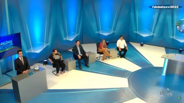  Primeiro debate ao governo do estado do Piau&iacute; re&uacute;ne 9 candidatos.(Imagem:Reprodu&ccedil;&atilde;o/ YouTube/ TV Cidade Verde )
