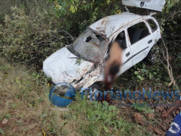 Acidente na manh&atilde; de hoje na BR-230 pr&oacute;ximo a Floriano deixa um morto(Imagem:FloriaoNews)