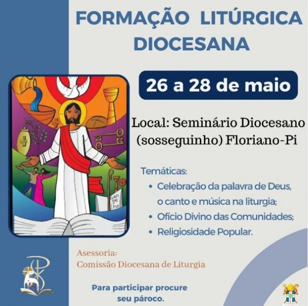 Comissão Diocesana de Liturgia promove primeiro encontro de formação do ano em Floriano