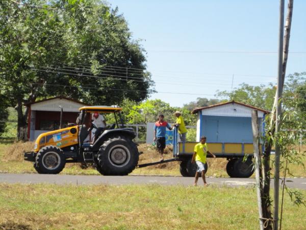 Preparativos do Parque de Exposi&ccedil;&atilde;o de Floriano(Imagem:FlorianoNews)
