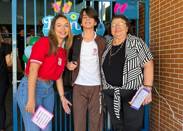 Escola Pequeno Pr&iacute;ncipe inicia com alegria o per&iacute;odo letivo de 2024 em Floriano.(Imagem:EPP)