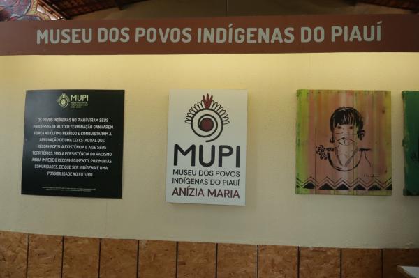 Museu Indígena do Piauí, em Lagoa de São Francisco, já recebeu mais de 3 mil visitantes(Imagem:Ascom Secult)