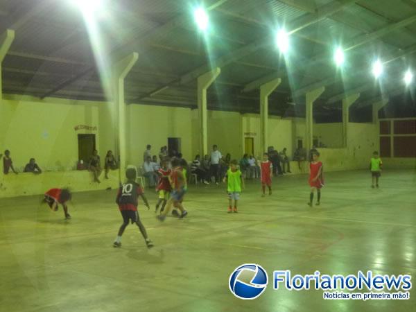 Emoção marcou a final do Campeonato Baronense de Futsal.(Imagem:FlorianoNews)