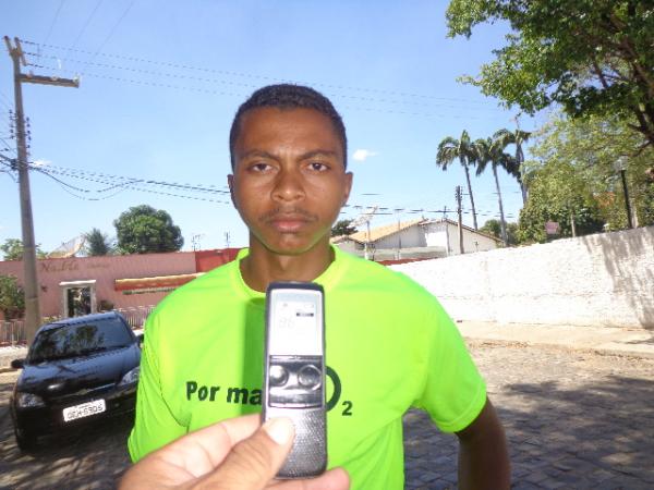 J&uacute;lio Pereira Bertozo.(Imagem:FlorianoNews)
