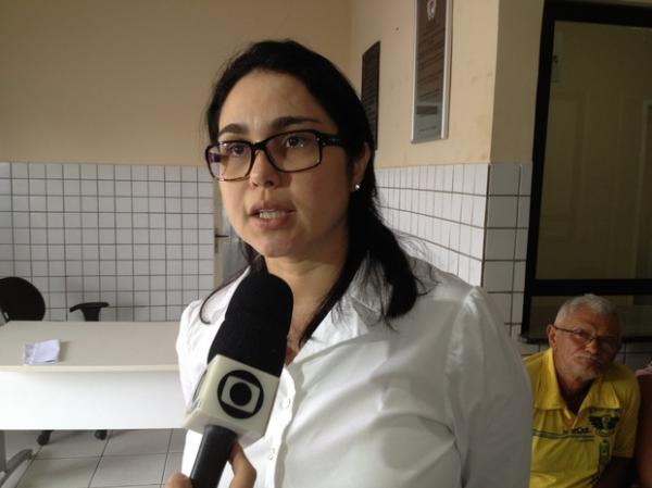 Promotora de justi&ccedil;a Rita de C&aacute;ssia Rocha ouviu respons&aacute;veis pelas crian&ccedil;as nesta ter&ccedil;a (16).(Imagem: Gilcilene Ara&uacute;jo)