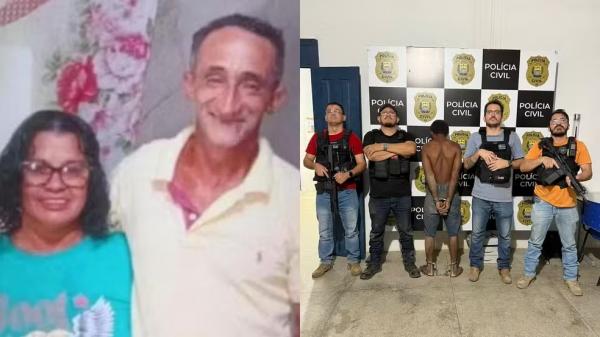 Suspeito de matar casal no interior do Piauí é preso; vítimas foram atacadas com facadas e pauladas