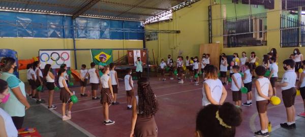 Escola Pequeno Príncipe comemora o Dia do Estudante com atividades olímpicas