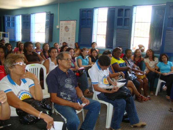 Reuni&atilde;o com professores municipais(Imagem:Amarelinho)