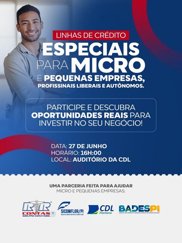 Floriano recebe reunião sobre linhas de crédito para micro e pequenas empresas