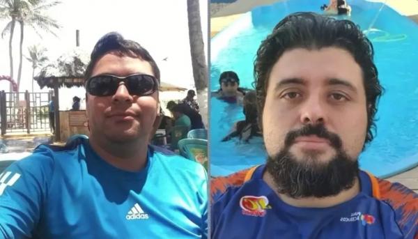  Daniel (&agrave; esquerda) e Felipe tiveram uma discuss&atilde;o e morreram ap&oacute;s disparos em Teresina.(Imagem: Reprodu&ccedil;&atilde;o)