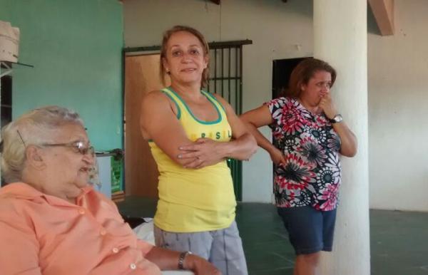 M&aacute;rcia, Cristina e Ros&acirc;ngela.(Imagem:Arquivo Pessoal)