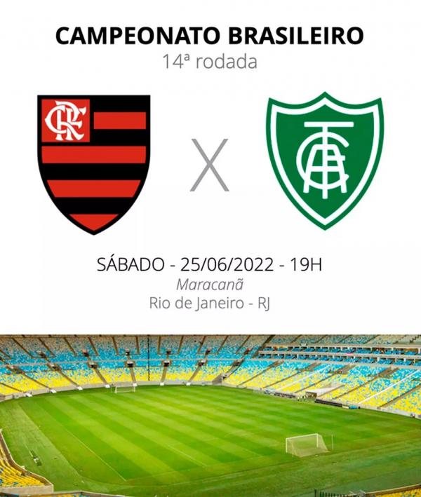 Flamengo x América-MG: veja onde assistir, escalações, desfalques e arbitragem