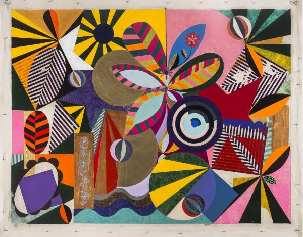 A brasilidade nas cores e formas de Beatriz Milhazes em sua maior exposição