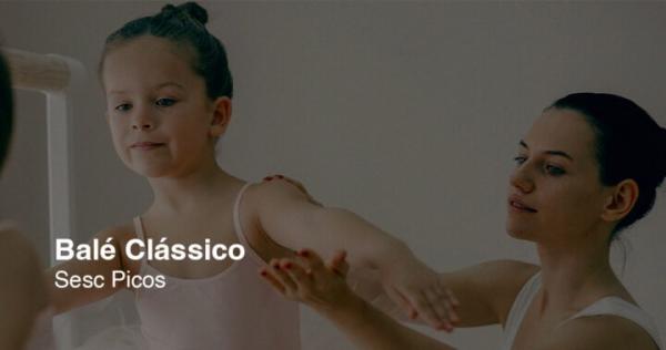 Unidade do Sesc em Picos abre vagas para cursos de Balé Clássico