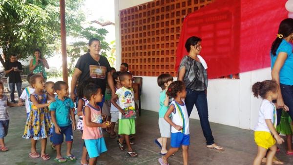 CRAS realiza atividades com idosos e crian&ccedil;as(Imagem:Secom)