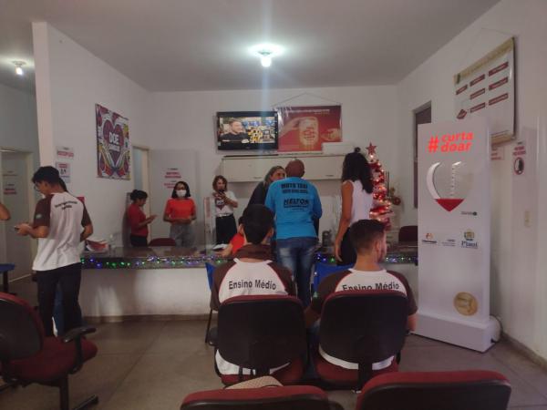 Hemocentro Regional de Floriano celebra Dia Nacional do Doador Volunt&aacute;rio com evento especial(Imagem:FlorianoNews)
