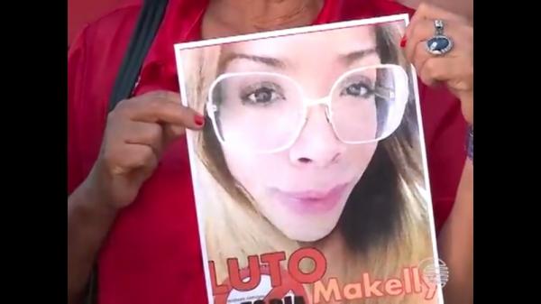 Travesti Makelly Castro morreu asfixiada na Zona Sul de Teresina.(Imagem:Reprodu&ccedil;&atilde;o/Tv Clube)