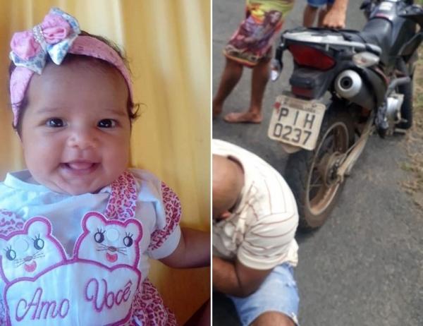 Acidente mata bebê de quatro meses no interior do Piauí.(Imagem:Canal 121)