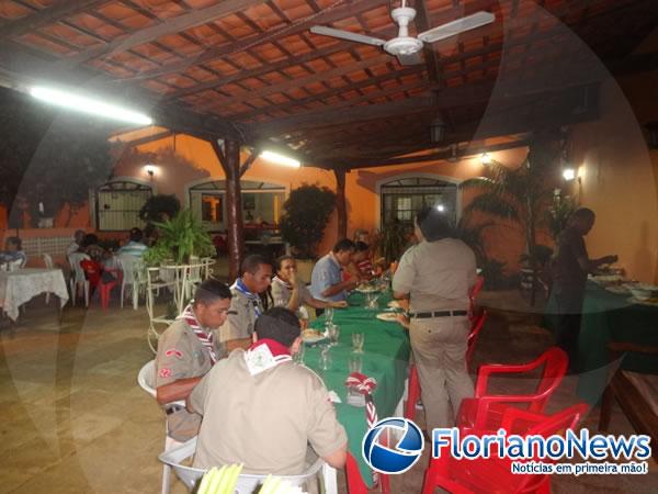 Grupo Sebasti&atilde;o Martins comemora Dia Mundial do Escoteiro.(Imagem:FlorianoNews)