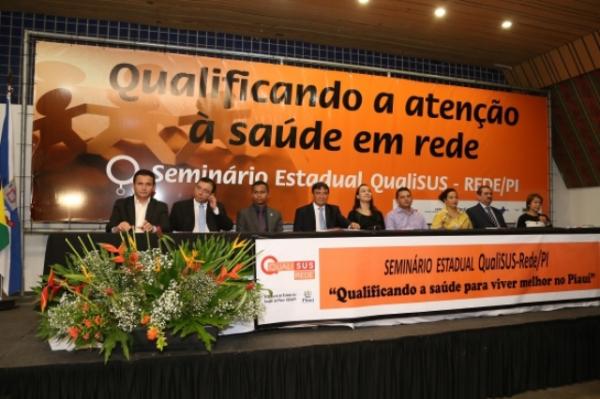 Solenidade de Abertura do Seminário Estadual QualiSUS ? Rede Piauí.(Imagem:Marcelo Cardoso)
