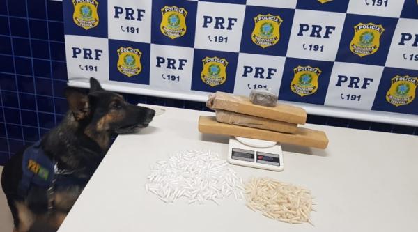 Quatro pessoas são presas pela PRF por tráfico de drogas e associação ao tráfico em Floriano
