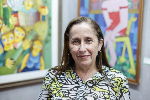 Rosilane Leal, professora.(Imagem:Regis Falc&atilde;o)